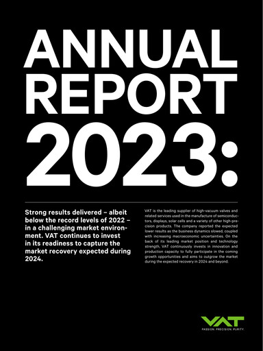 Thumbnail VAT Group Annual Report 2023