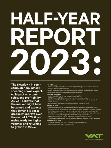 Thumbnail VAT Group Half-year Report 2023-h1