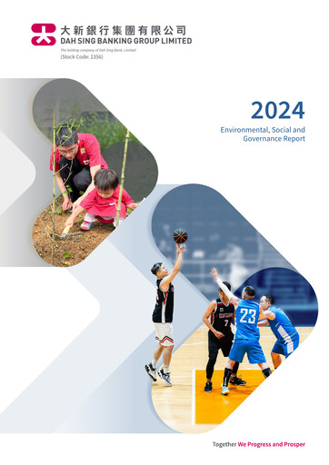 Thumbnail Dah Sing Banking Group ESG Report 2024