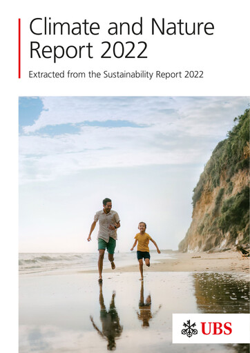 Miniature UBS Rapport ESG 2022