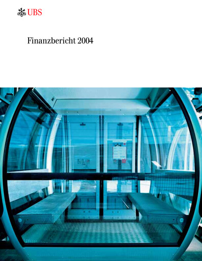 Thumbnail UBS Financial Statement 2004