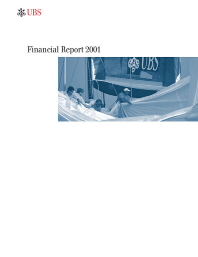 Thumbnail UBS Financial Statement 2001