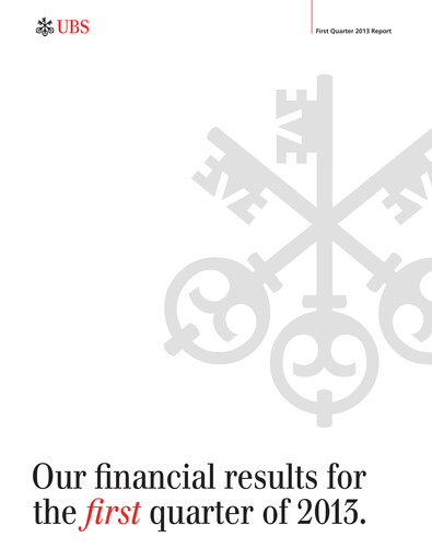 Thumbnail UBS Quarterly Report 2013-q1