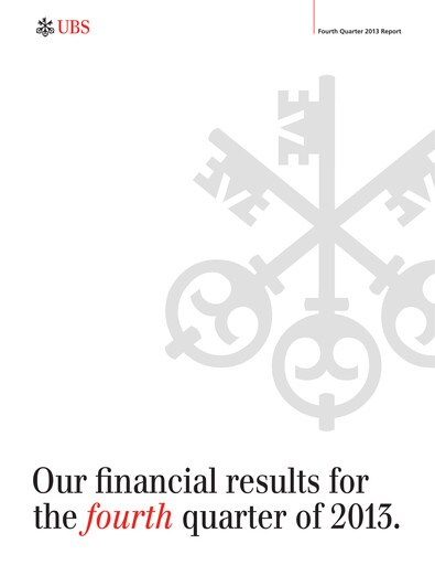 Thumbnail UBS Quarterly Report 2013-q4