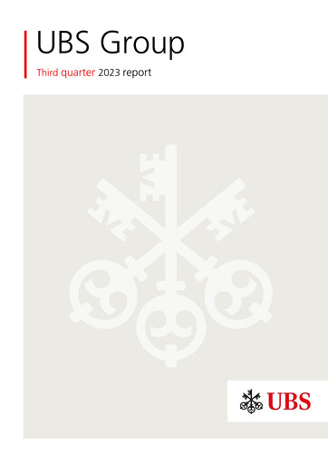 Thumbnail UBS Quarterly Report 2023-q3