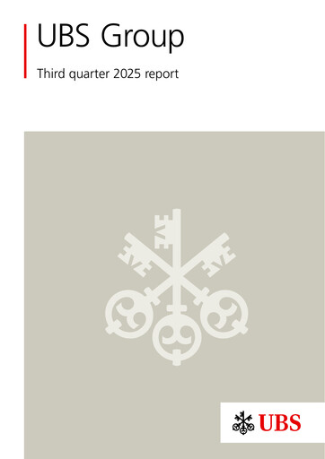 Thumbnail UBS Quarterly Report 2025-q3