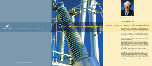 Thumbnail Sempra Annual Report 2004