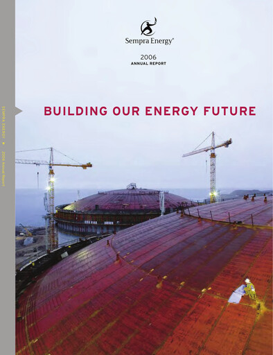 Thumbnail Sempra Annual Report 2006