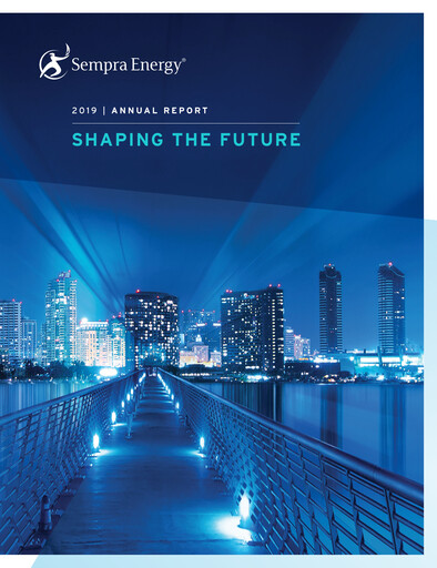 Thumbnail Sempra Annual Report 2019