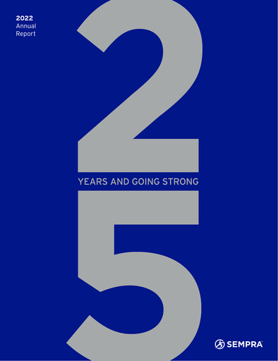 Thumbnail Sempra Annual Report 2022