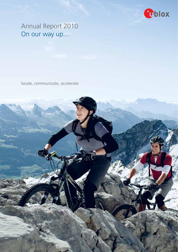 Thumbnail u-blox
 Annual Report 2010