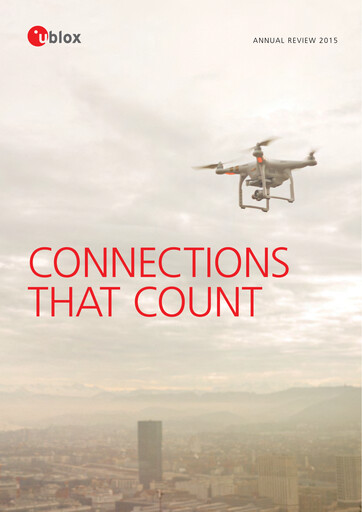 Thumbnail u-blox
 Annual Report 2015