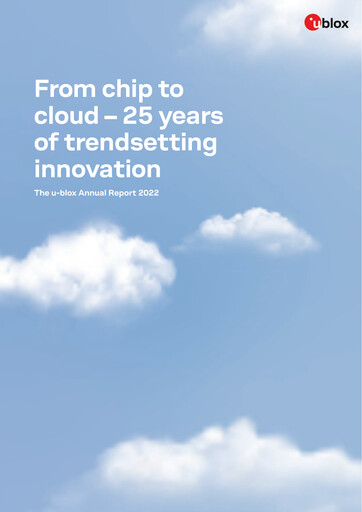 Thumbnail u-blox
 Annual Report 2022