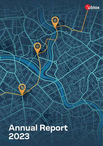 Thumbnail u-blox
 Annual Report 2023