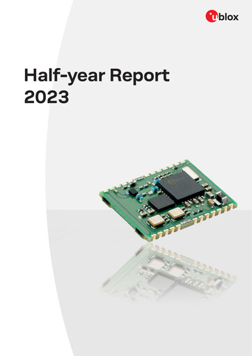 Thumbnail u-blox
 Half-year Report 2023-h1