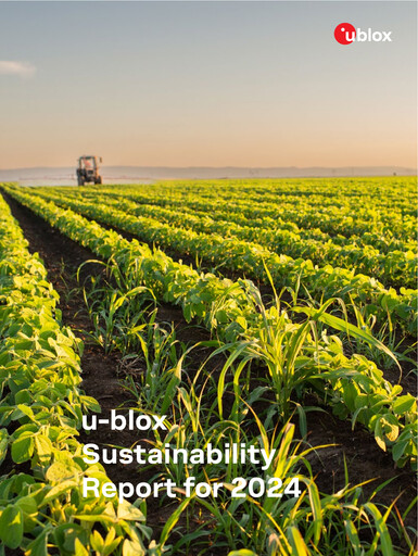 Thumbnail u-blox
 Sustainability Report 2024