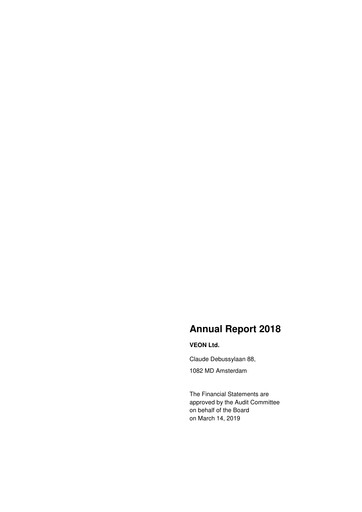 Thumbnail VEON Annual Report 2018