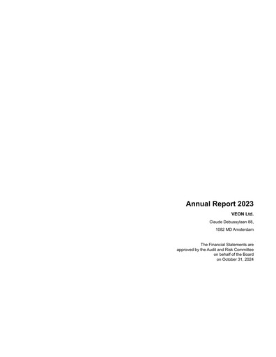 Thumbnail VEON Annual Report 2023