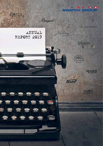 Thumbnail Swatch Annual Report 2019