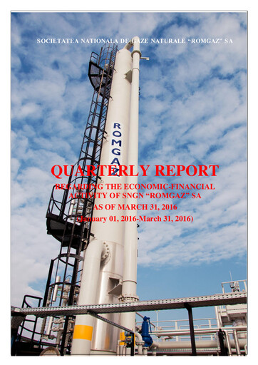 Thumbnail Romgaz Quarterly Report 2016-q1