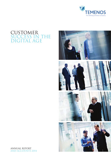 Thumbnail Temenos Annual Report 2014