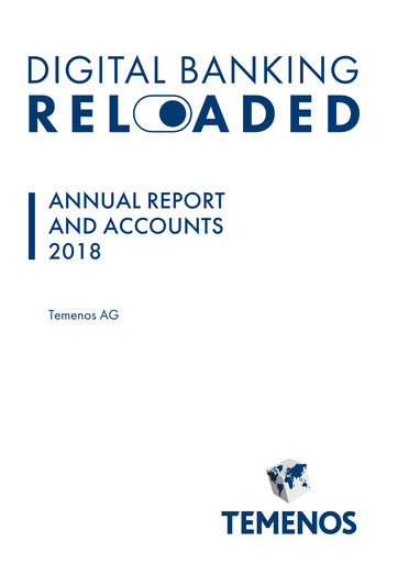 Thumbnail Temenos Annual Report 2018