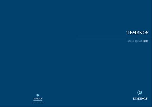 Thumbnail Temenos Half-year Report 2004-h1