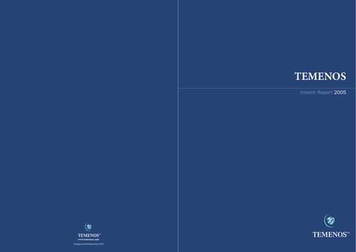 Thumbnail Temenos Half-year Report 2005-h1