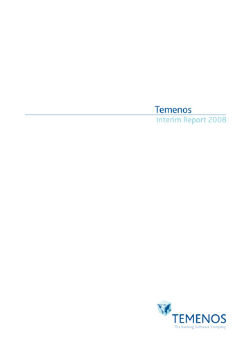 Thumbnail Temenos Half-year Report 2008-h1