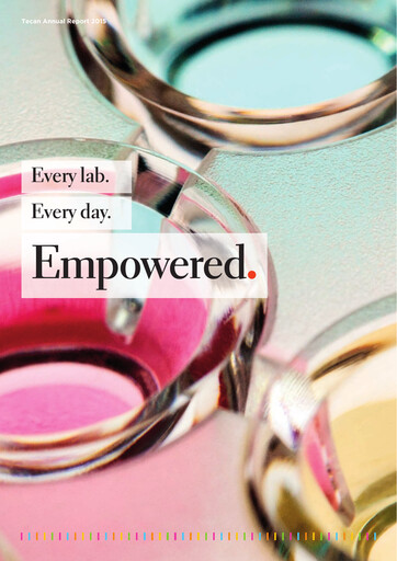 Thumbnail Tecan Annual Report 2015