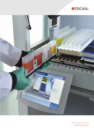 Thumbnail Tecan Half-year Report 2015-h1