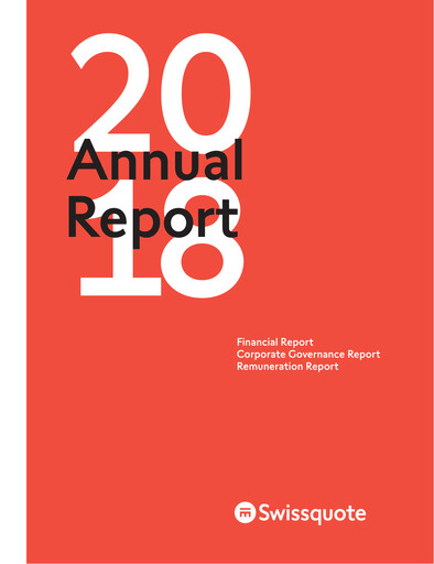 Thumbnail Swissquote Annual Report 2018