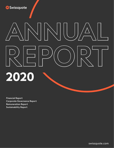 Thumbnail Swissquote Annual Report 2020
