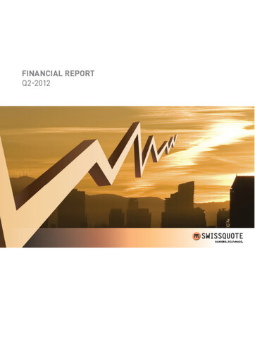 Thumbnail Swissquote Half-year Report 2012-h1