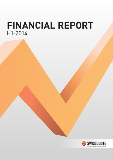 Thumbnail Swissquote Half-year Report 2014-h1