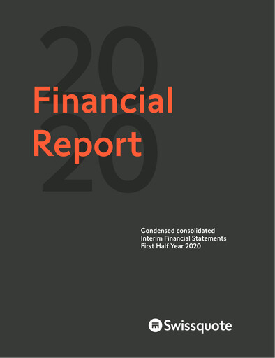 Thumbnail Swissquote Half-year Report 2020-h1