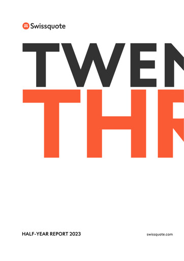 Thumbnail Swissquote Half-year Report 2023-h1