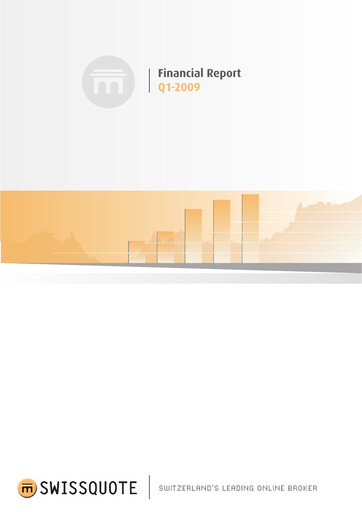 Vorschaubild Swissquote Quartalsbericht 2009-q1