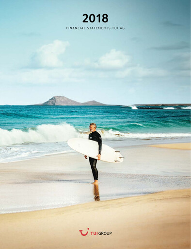 Thumbnail TUI Financial Statement 2018