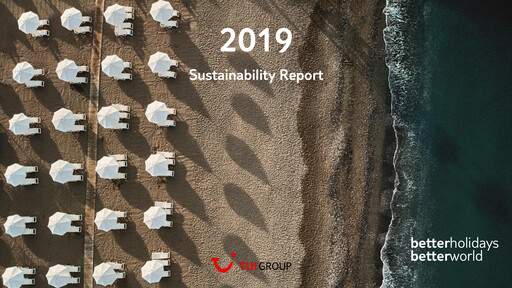 Thumbnail TUI Sustainability Report 2019