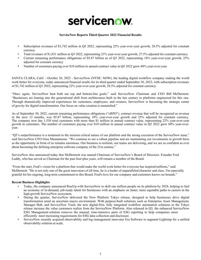 Thumbnail ServiceNow Quarterly Report 2022-q3