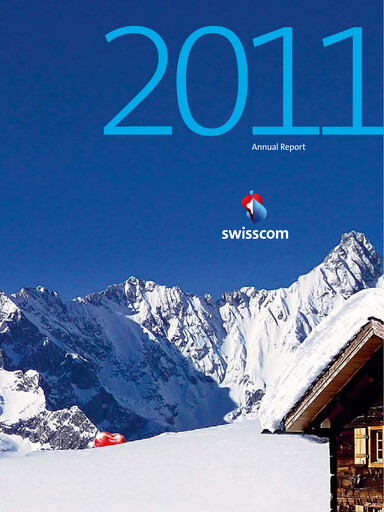 Thumbnail Swisscom Annual Report 2011