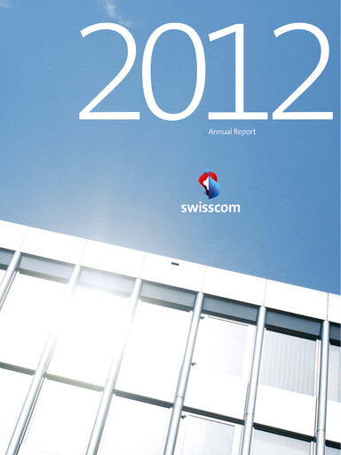 Thumbnail Swisscom Annual Report 2012