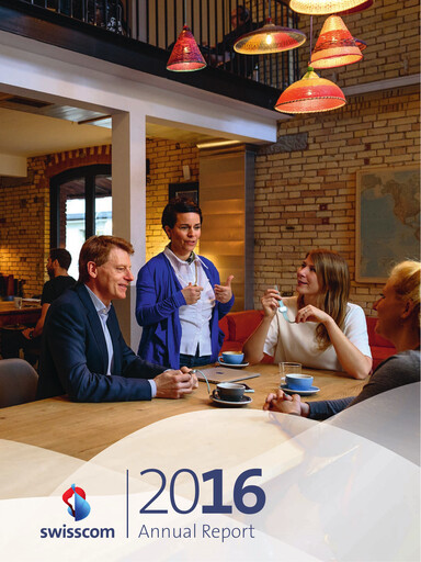 Thumbnail Swisscom Annual Report 2016