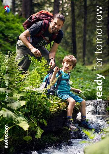 Thumbnail Swisscom Sustainability Report 2021