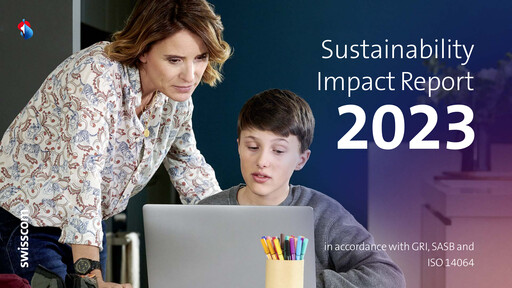 Thumbnail Swisscom Sustainability Report 2023