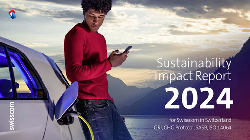 Thumbnail Swisscom Sustainability Report 2024