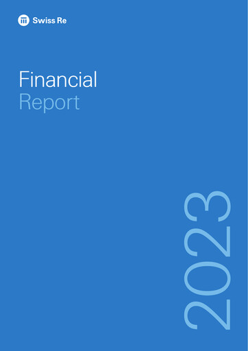 Miniature Swiss Re Rapport annuel 2023