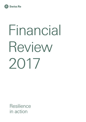 Vorschaubild Swiss Re Finanzmitteilung 2017