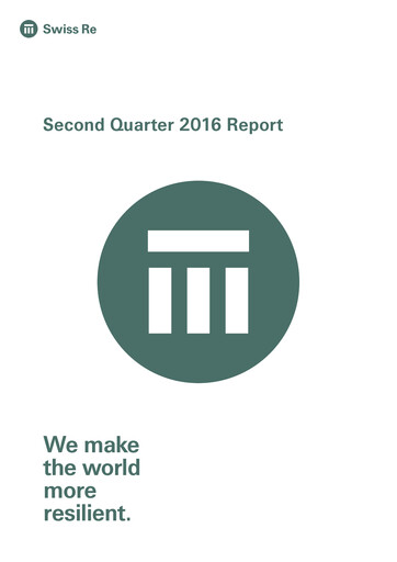 Vorschaubild Swiss Re Halbjahresbericht 2016-h1